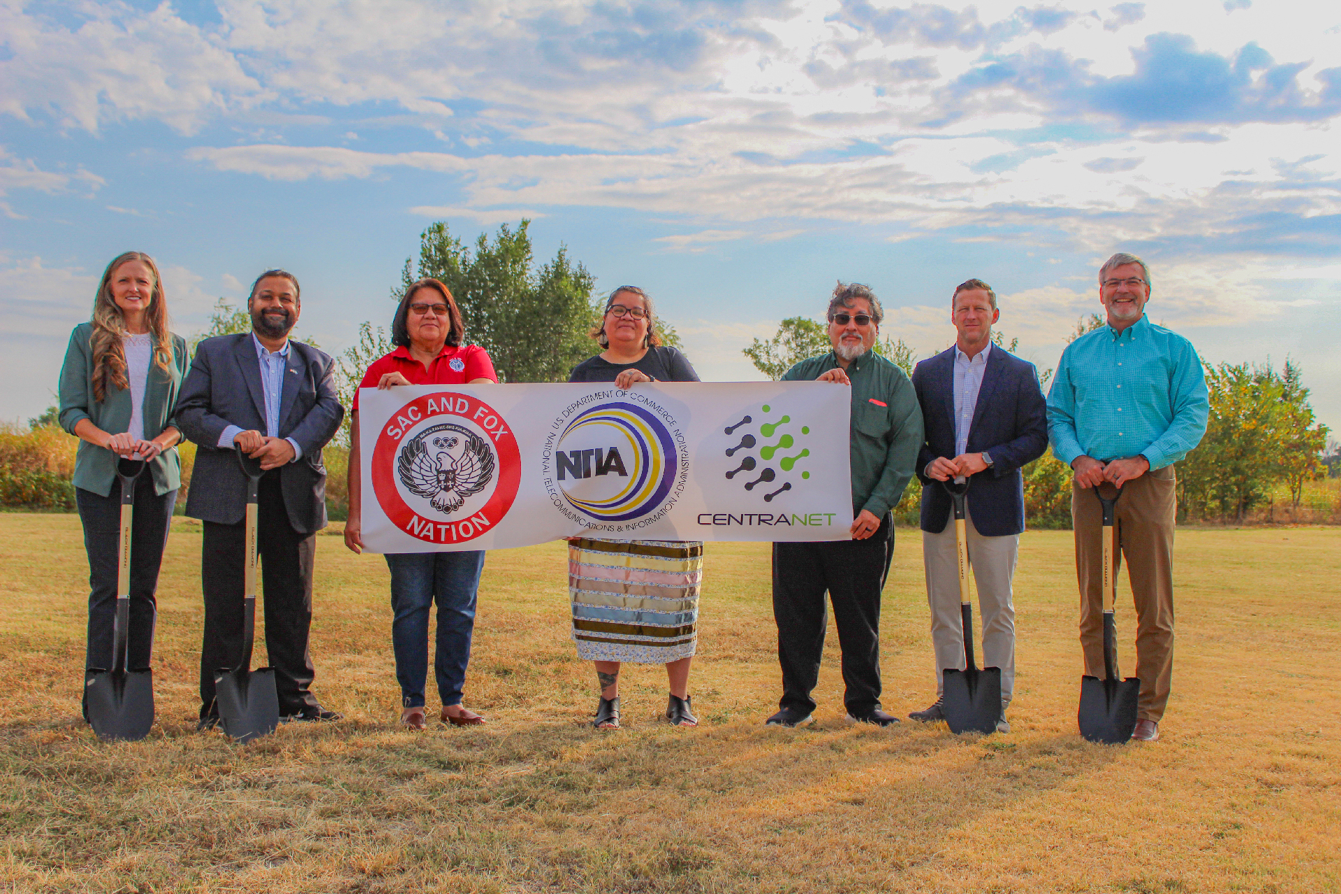 Sac and Fox Nation, Centranet break ground on $35.8 million fiber network